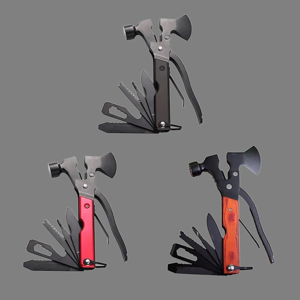 16 in 1 Hatchet with Multitool Camping Accessories