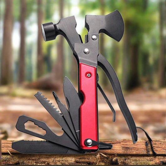 16 in 1 Hatchet with Multitool Camping Accessories