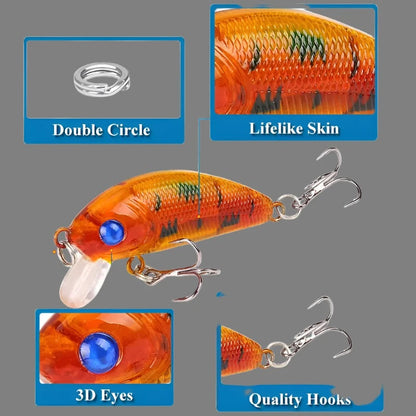 1 Piece Minnow Fishing Lure